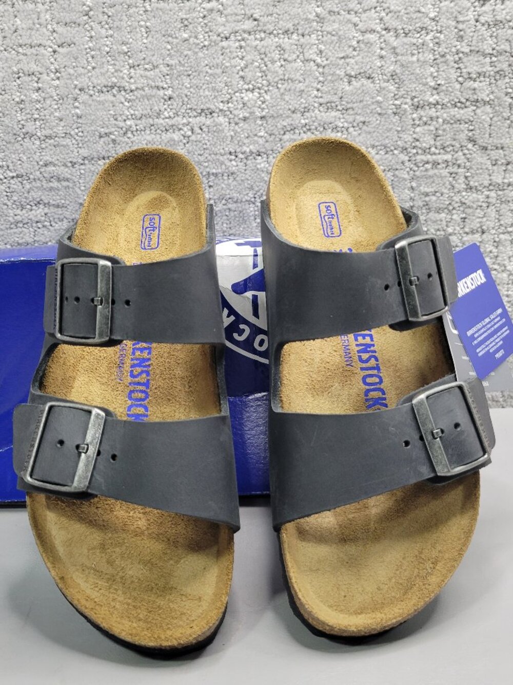 Birkenstock Arizona Unisex Size EU 37 US L6 M4 Black Slip On Sandals.